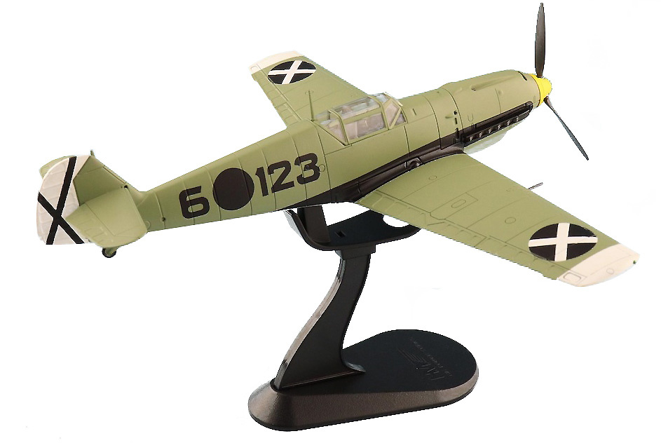 BF 109E-3 Spanish Civil War Oblt. Hans Schmoller-Haldy, 3.J/88 