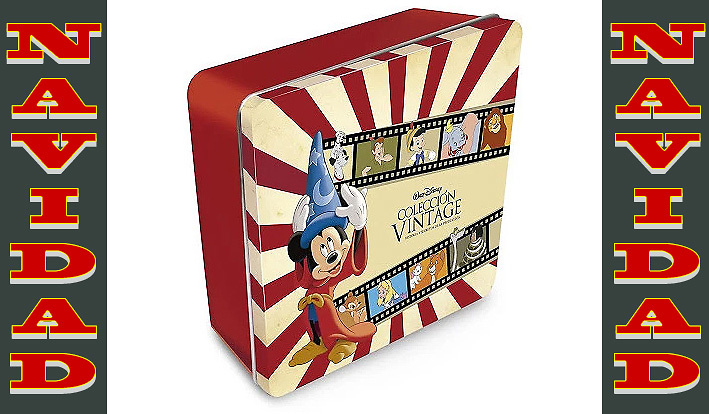 Colección de 10 personajes clásicos Disney más 10 libros y caja