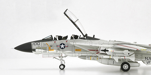 F-14A Tomcat U.S.Navy VF-41 Black Aces AJ100, 1978, USS Nimitz, 1