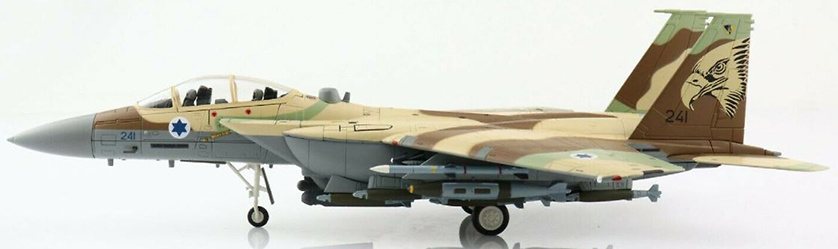 F-15I Ra'am IDF/AF 69, Sqn Hammers, #241, Hatzerim AB, Israel, 2010, 1:72,  Hobby Master