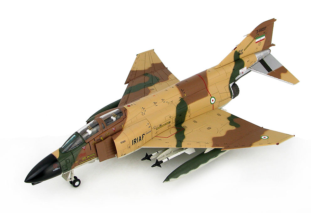 F-4D Phantom II, 67-14869/3-6697, 71st TFS, TFB.7, Iranian Air Force,  Shiraz Air Base, 1980, 1:72, Hobby Master