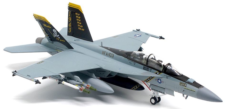 F/A-18F Super Hornet, US Navy, VFA-103 Jolly Rogers 75th