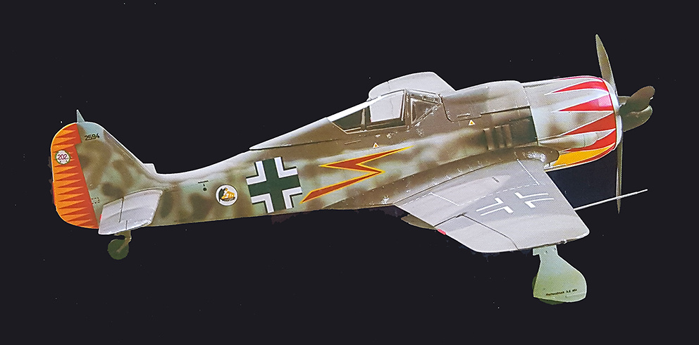 Focke Wulf 190 FW 190A-5, Major Graf, 1:18, Merit