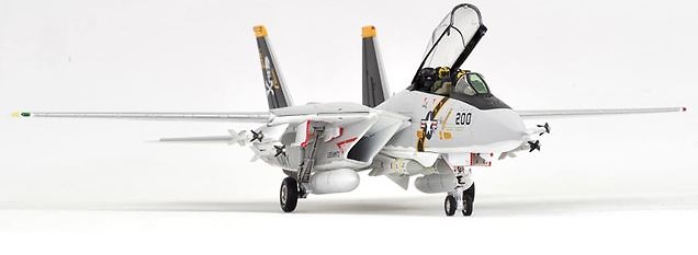 Grumman F-14A Tomcat, USN VF-84 Jolly Rogers, AJ200, USS Nimitz, 1977,  1:72, Calibre Wings