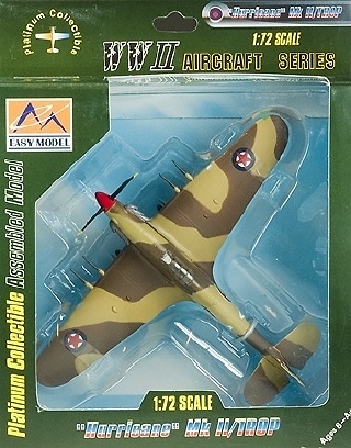 Hurricane MK II/TROP, Yugoslavia, 1944, 1:72, Easy Model 37268