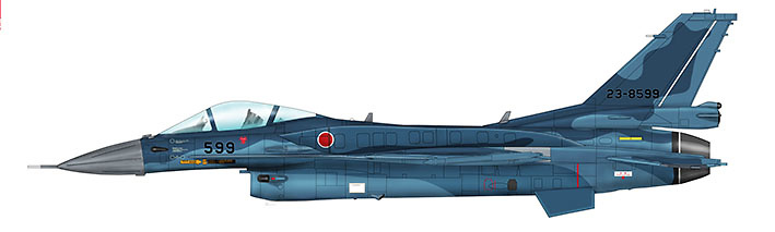 Japan F-2A Fighter 23-8599, Super Kai, 1:72, Hobby Master