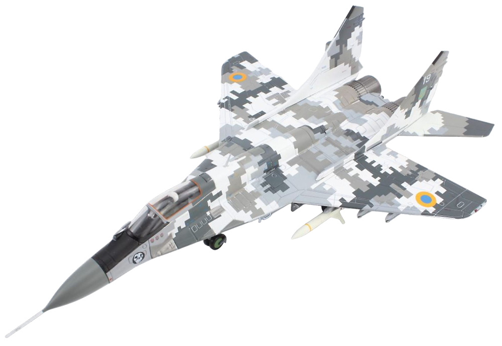 MIG29 9-13 Fulcrum Ghost of Kyiv Ukrainian Air Force, 2022, 1:72, Hobby  Master