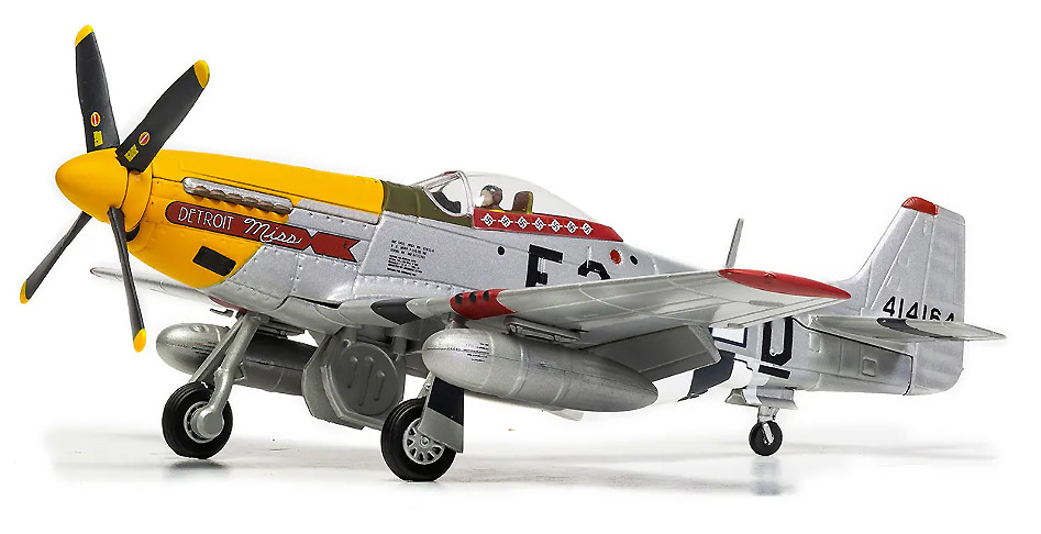 P 51d Mustang 44 14164 E2 D Detroit Miss Lt Urban L Drew 375th Fs