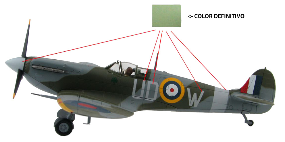 Spitfire Mk. Vb AB972/UD-W F/L Brendan Paddy Finucane No. 452 Sqn ...