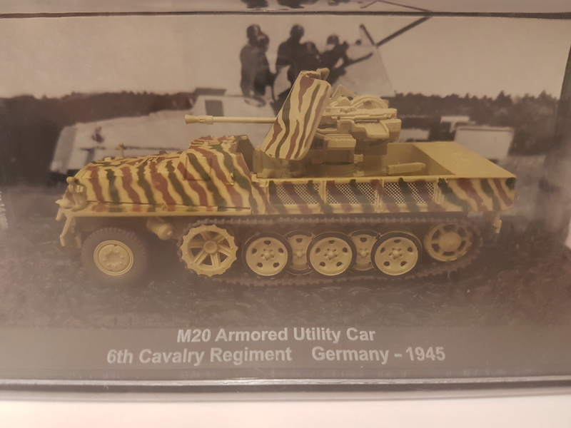 M20 Armored Utility Car 6th Cavalry Regiment Germany 1945 172 Altaya