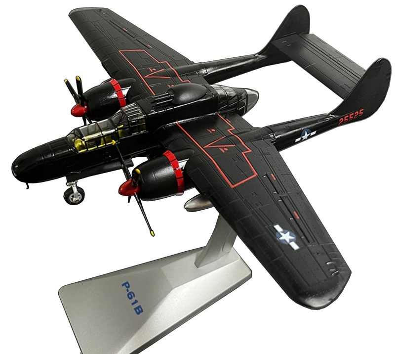 P61B Black Widow USAAF, Midnight Belle 6th Night Fighter Squadron, 1:72 ...