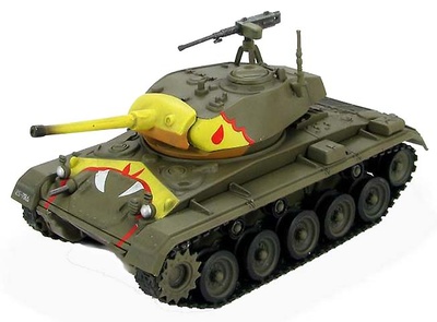 Tanks of the Hobby Master brand at scale 1:72